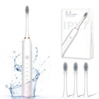 Powered Toothbrushes  USB Rechargeable Ultrasonic Tooth Brush, Smart Timer IPX7 Waterproof Cleaning Toothbrushes for Adults and Kids