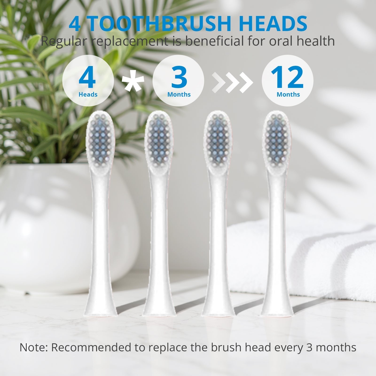 Powered Toothbrushes  USB Rechargeable Ultrasonic Tooth Brush, Smart Timer IPX7 Waterproof Cleaning Toothbrushes for Adults and Kids
