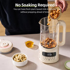 MyDepot 10 in 1 Nut Milk Maker
No Soaking Required