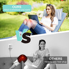 Cordless Knee Massager with Heat and Vibration to Relieve Knee Pain