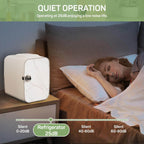 Mini Fridge Compact and Portable Suitable for Skin Care, Bedroom, Dormitory, Office, Car