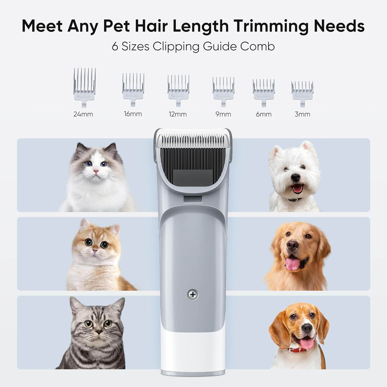 MyDepot Pet Shaver
Meet Any Pet Hair Length Trimming Needs